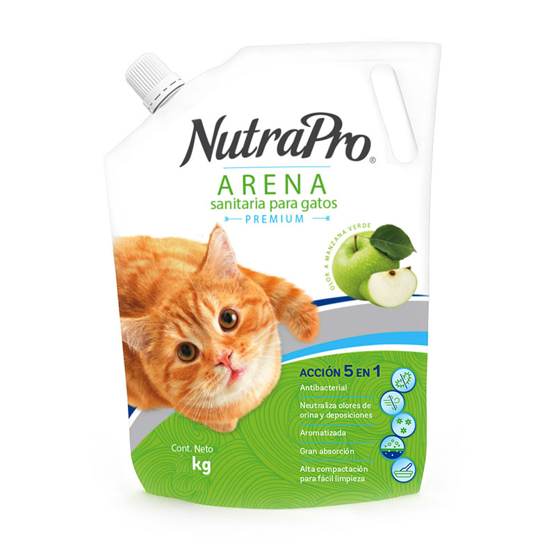 ARENA NUTRA PRO MANZANA VERDE 4KG