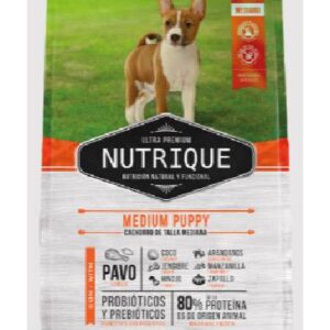 alimento para cachorros de raza media